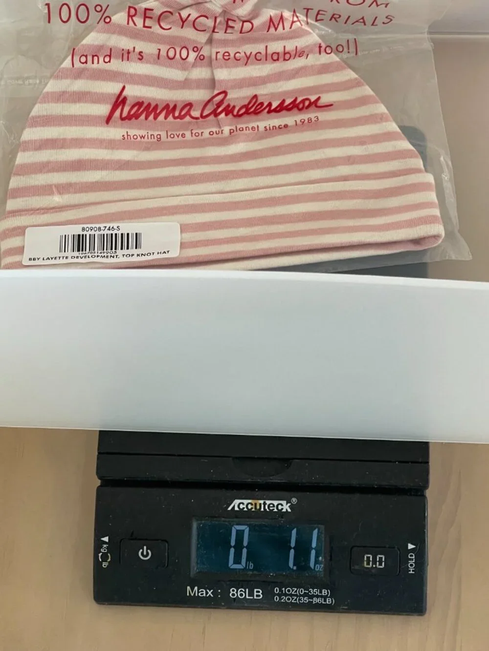 Entire Closet $5! NEW Hanna Andersson Baby Layette Top Knot Beanie Hat